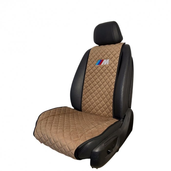 Накидки на сидения Передние накидки с вышивкой M