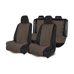 Полный комплект накидок (Темно-Коричневый) Ромб 2